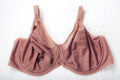 Elomi Smooth Underwire EL4301 Full-coverage T-Shirt Bra US 46G UK 46F Brown