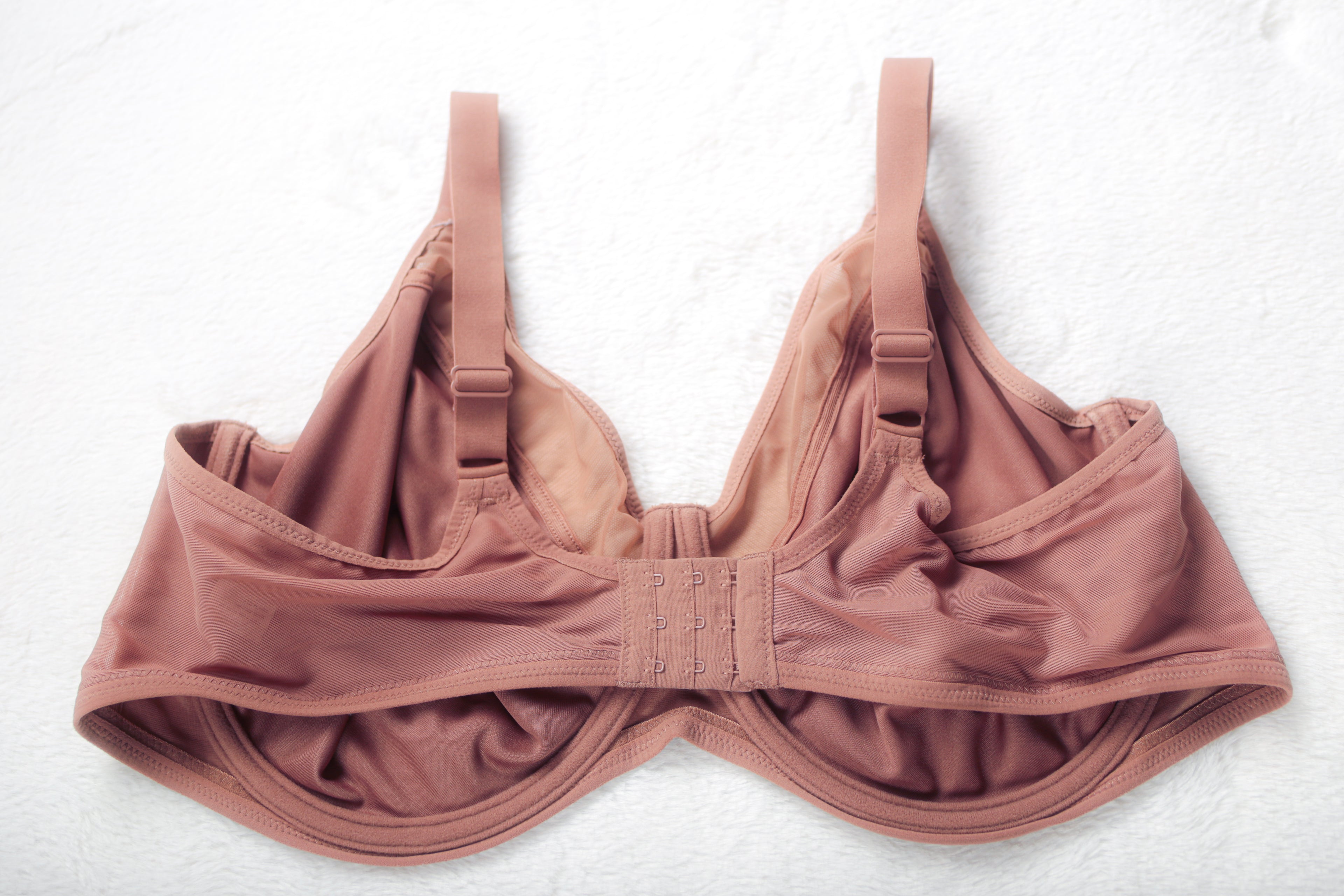 Elomi Smooth Underwire EL4301 Full-coverage T-Shirt Bra US 46G UK 46F Brown