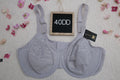 Wacoal 40DD Visual Effects Minimizer 857210 Full-coverage Bra Lavender NEW