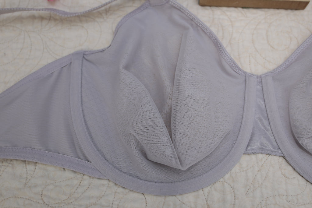 Wacoal 40DD Visual Effects Minimizer 857210 Full-coverage Bra Lavender NEW