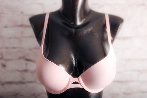 Victoria's Secret Perfect Shape Padded Multiway T-shirt Bra 32C Pink