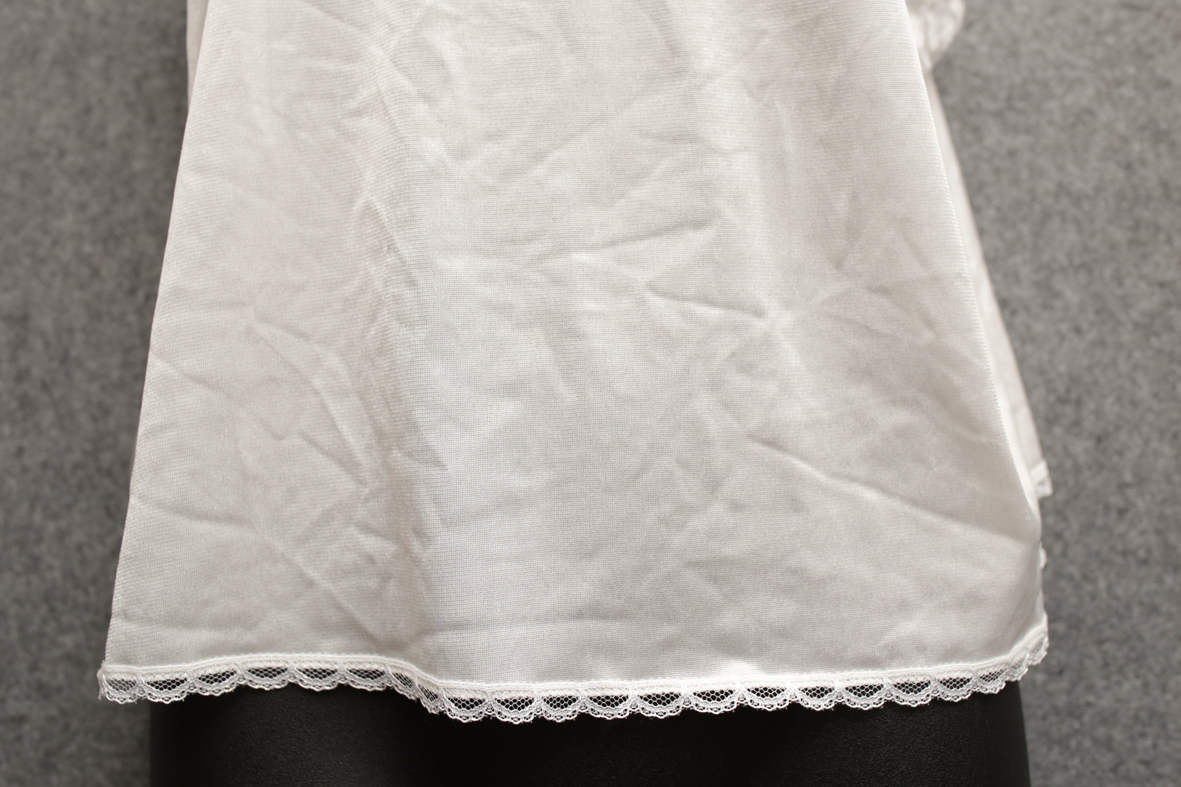 Blair Vintage Babydoll Chemise Cami USA-made Lingerie Large Ivory White