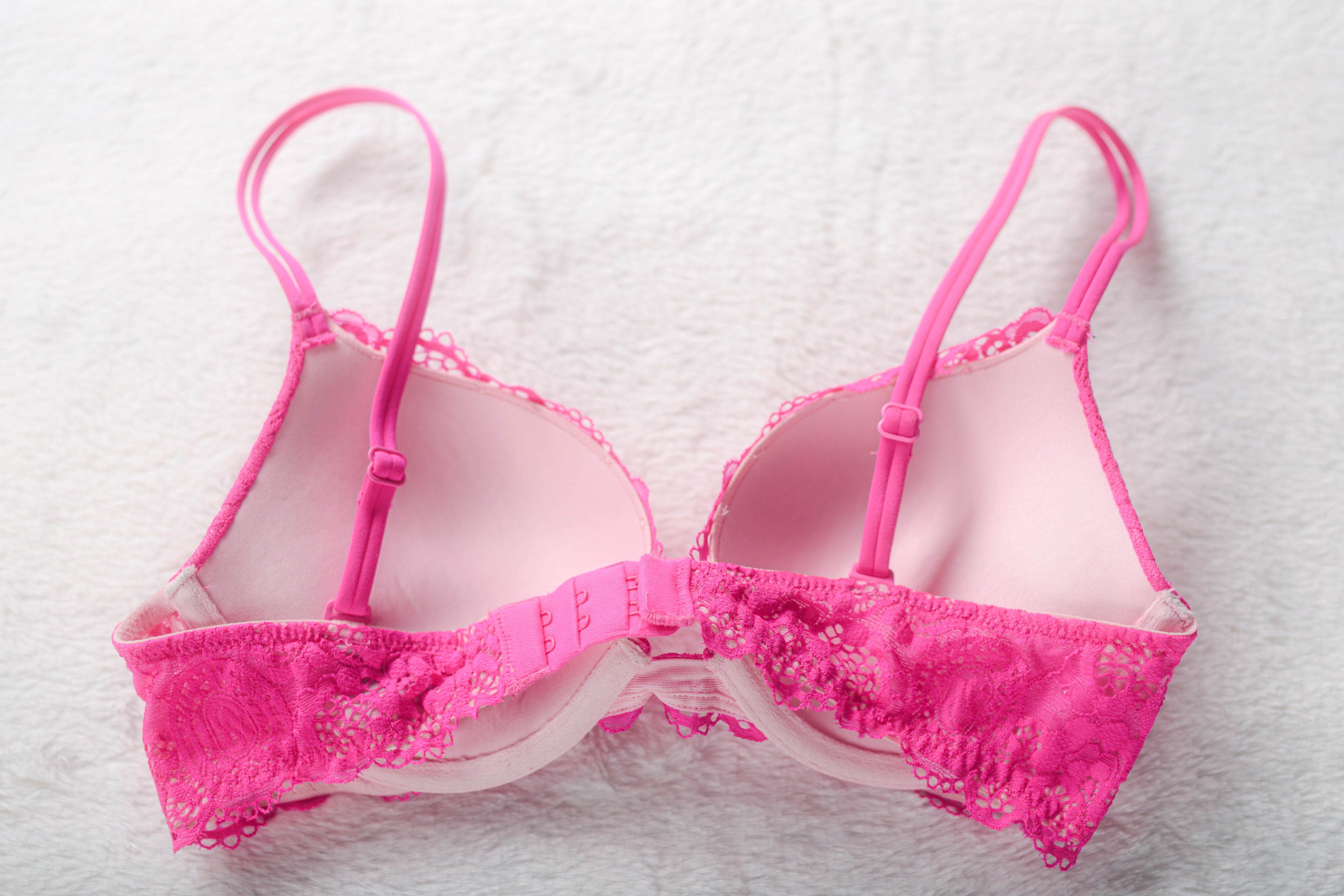 Victoria's Secret Very Sexy Push-up Demi Bra 34B Fuchsia Hot Pink