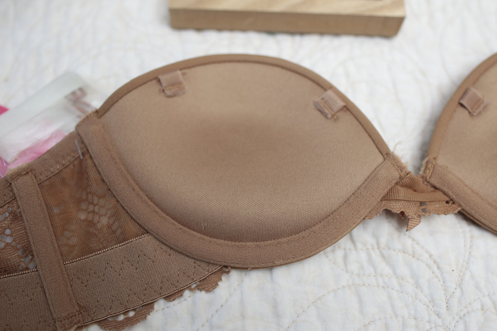 Xhilaration 32AA Multifunction Convertible Padded Underwire T-shirt Bra Brown NEW