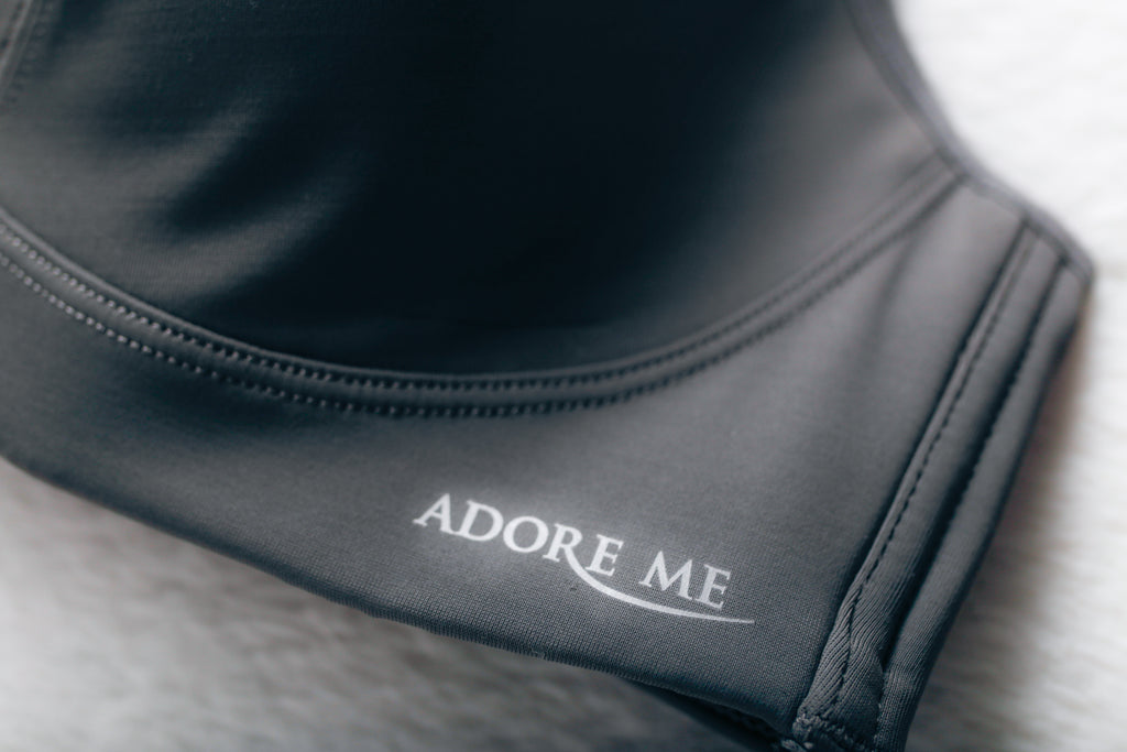 Adore Me High Impact Encapsulating Underwire Sports Bra 36C Gray
