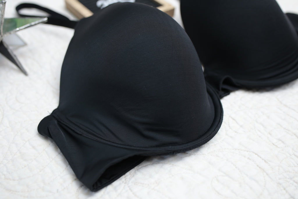 Victoria's Secret 38C T-shirt Lightly Lined Full Coverage Underwire Bra Black