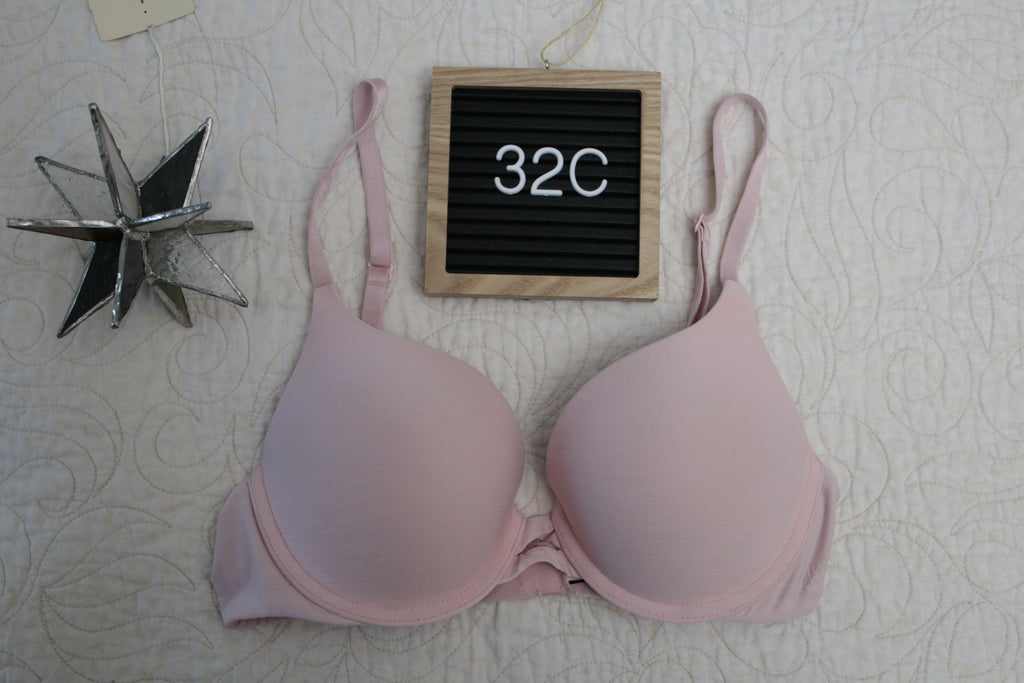 Victoria's Secret 32C Perfect Shape Padded Underwire Bra Pink