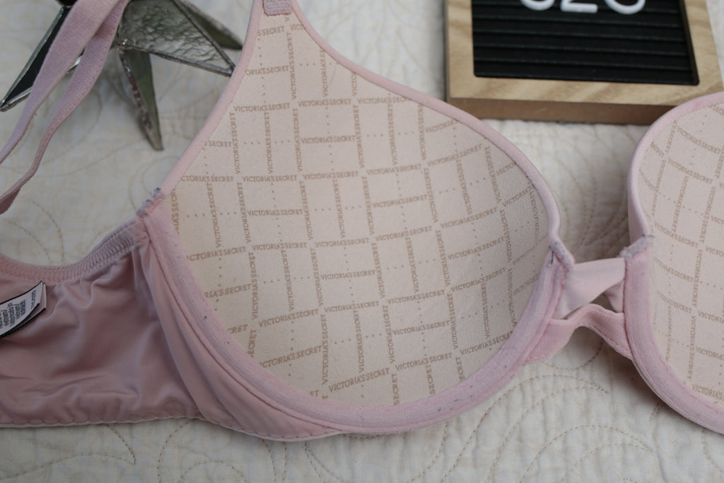 Victoria's Secret 32C Perfect Shape Padded Underwire Bra Pink