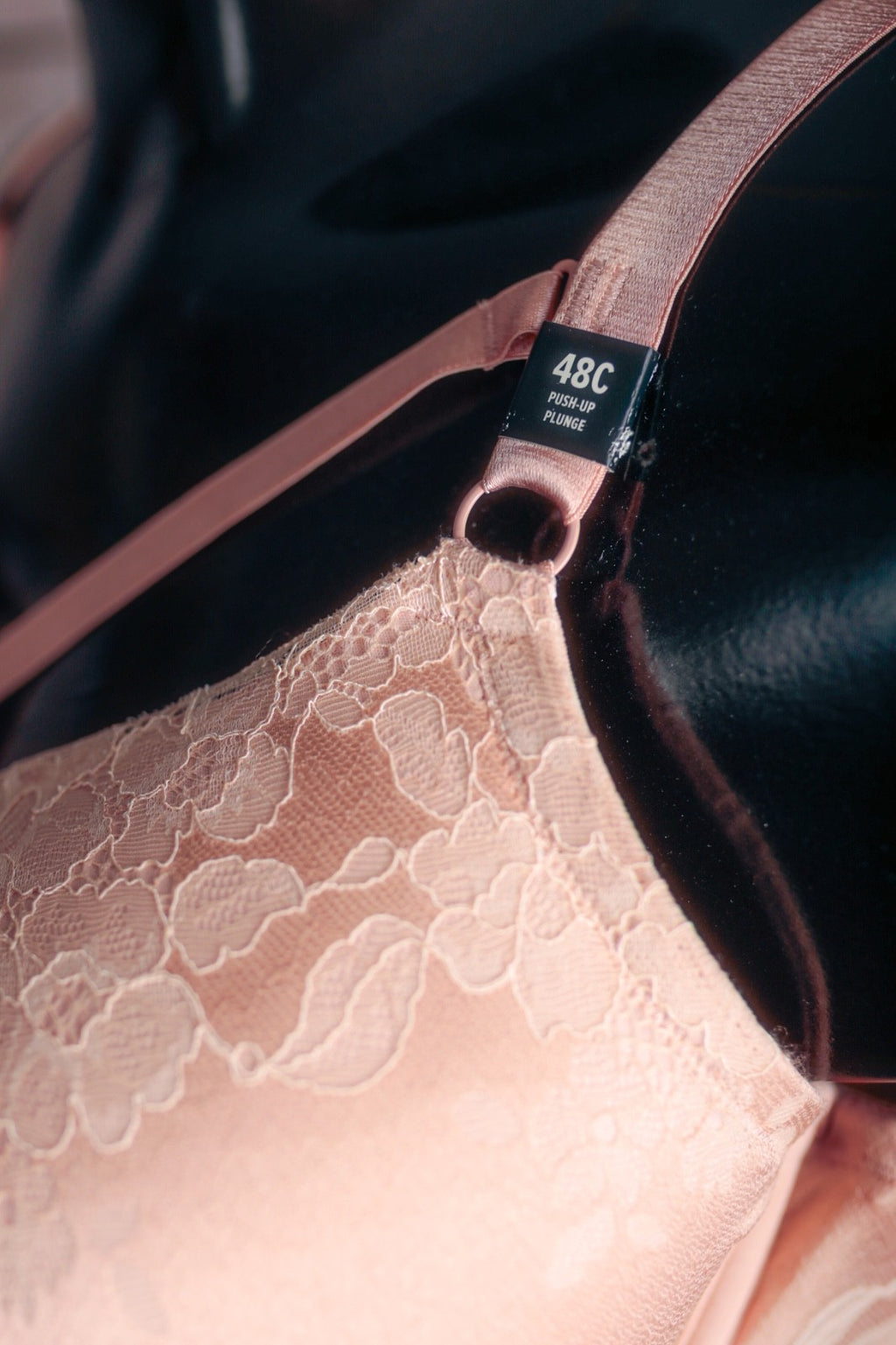 Torrid Curve 48C Push Up Plunge Molded Cage Strap Floral Satin Bra Pink NEW