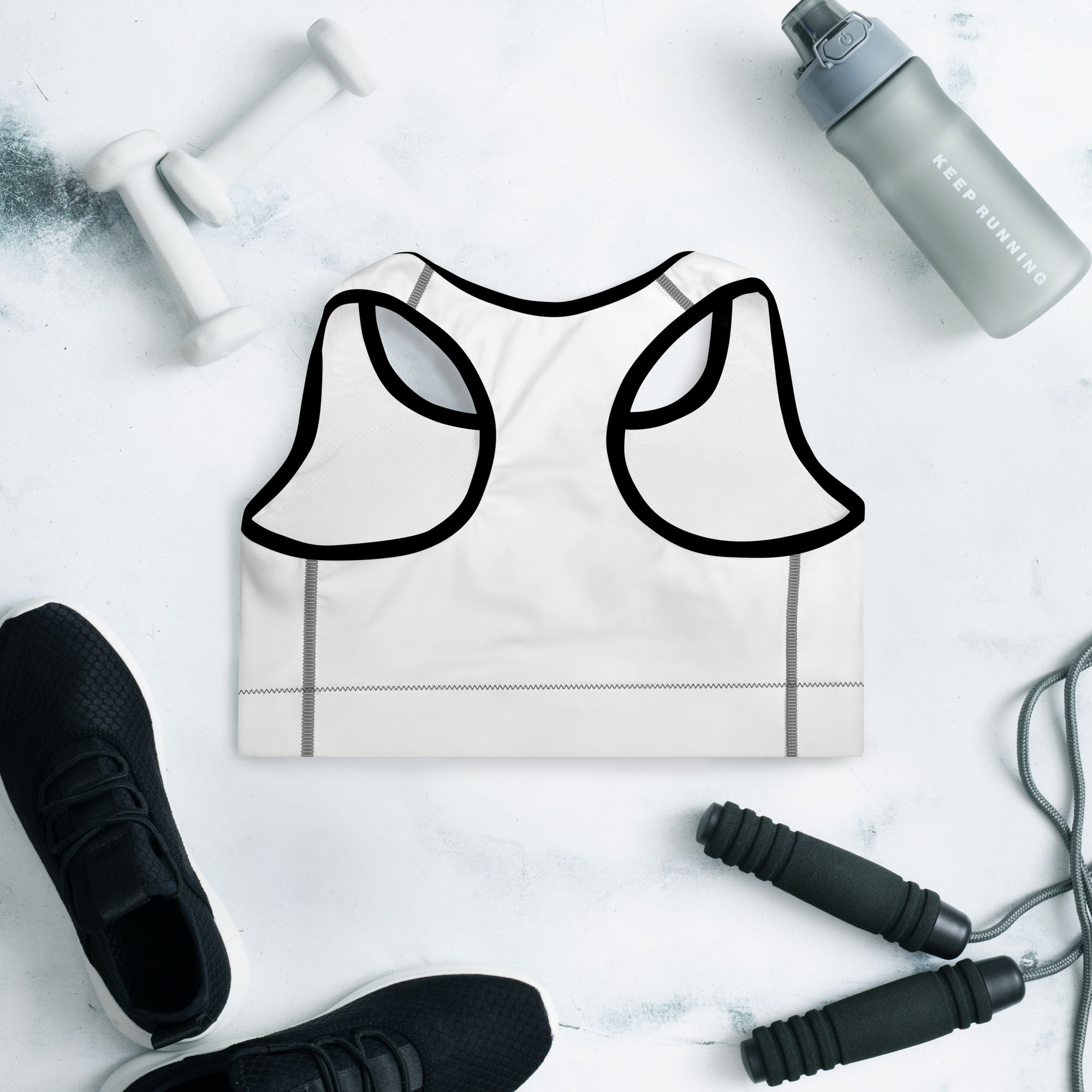 Padded Billy's Logo Sports Bra